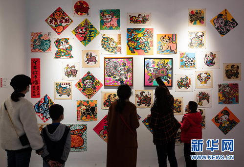 國社 四川 成都萌妹子牛年畫 萌 牛