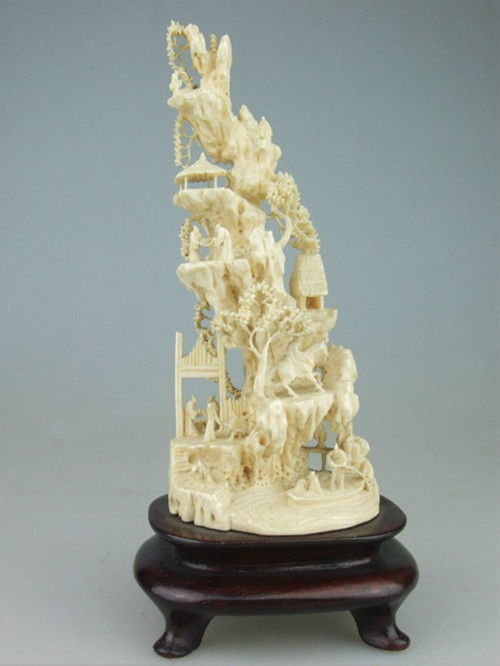 另類文玩藝術:象牙雕刻作品欣賞_文化_網