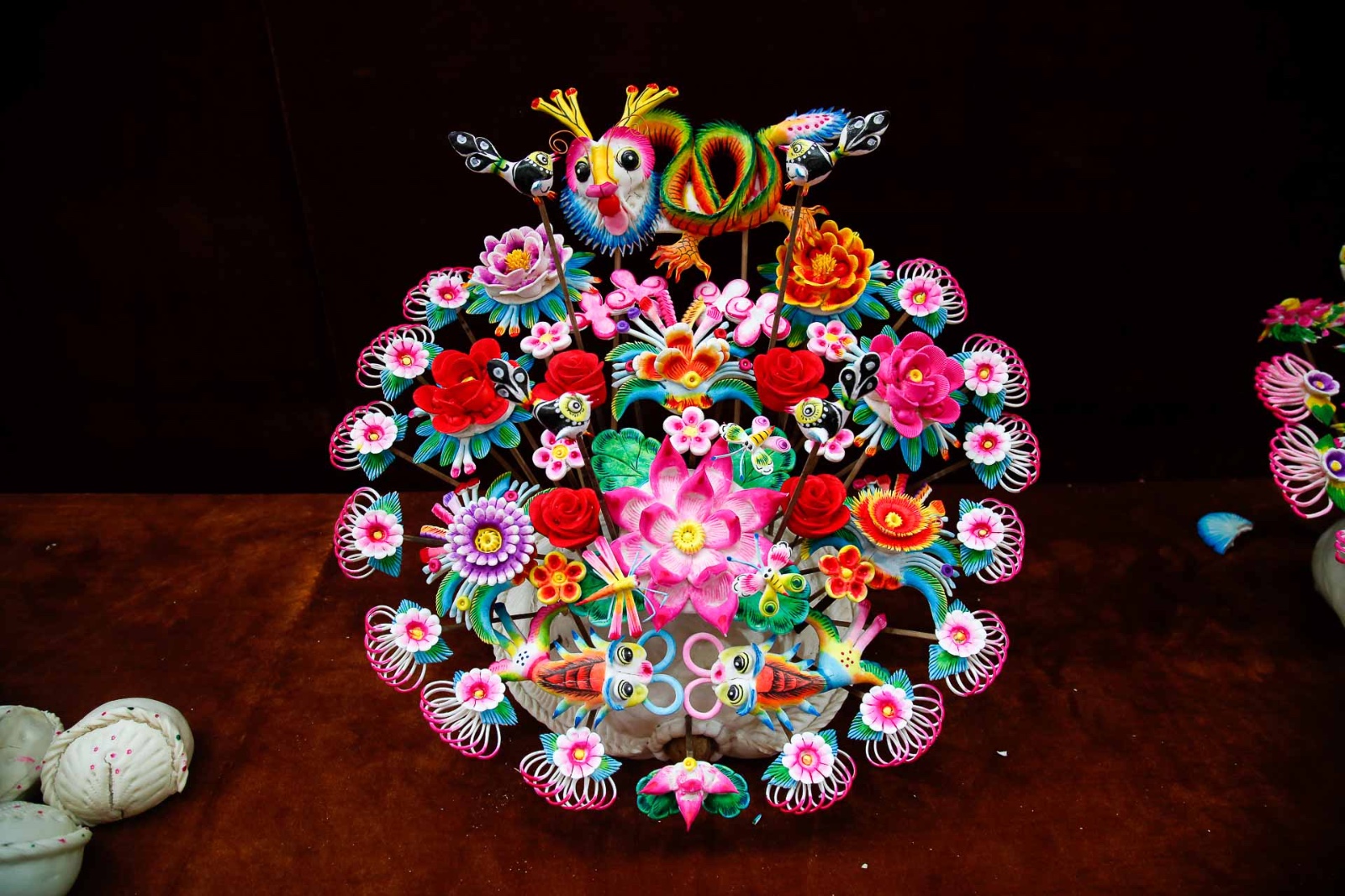 面粉做成的藝術(shù)品,陜西面食瑰寶關(guān)中花饃_新浪看點(diǎn)